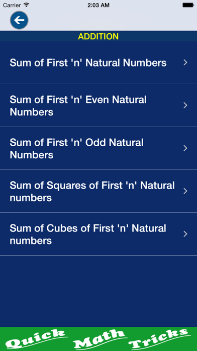 Maths Tricks Free screenshot 2