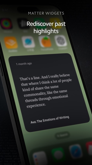 Matter: Reading App screenshot 2