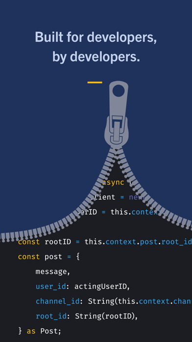 Mattermost screenshot 1