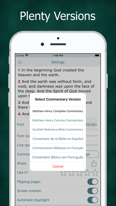 Matthew Henry Bible Commentary screenshot 3