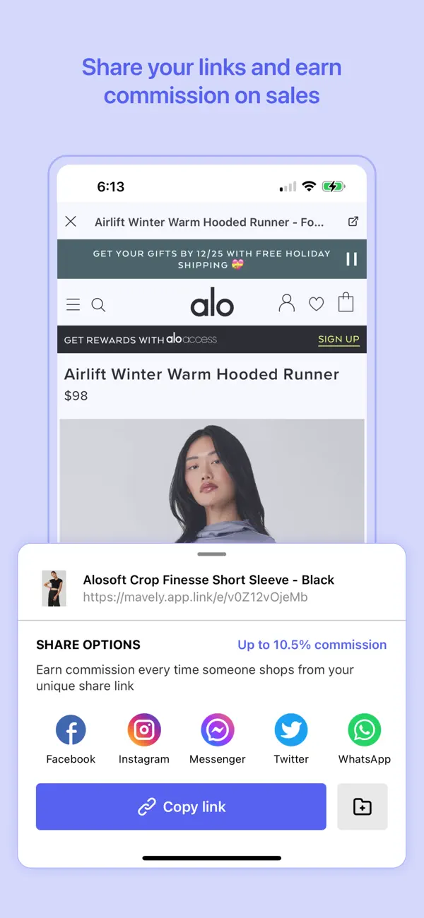 Mavely – Affiliate App screenshot 4