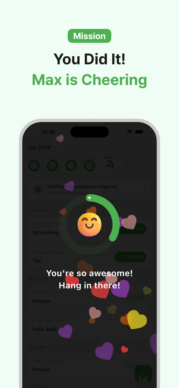 Max - Pill reminder screenshot 2