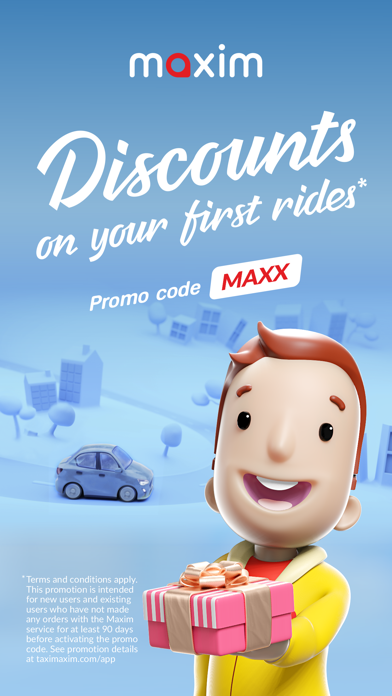 maxim: order a taxi & delivery screenshot 7