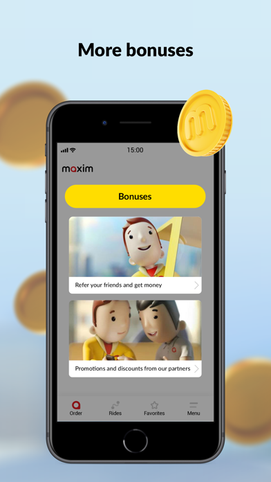 maxim: order a taxi & delivery screenshot 3