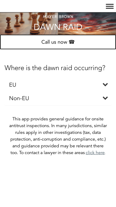 Mayer Brown Dawn Raid screenshot 3