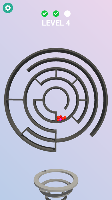 Maze Balls 3D screenshot 1
