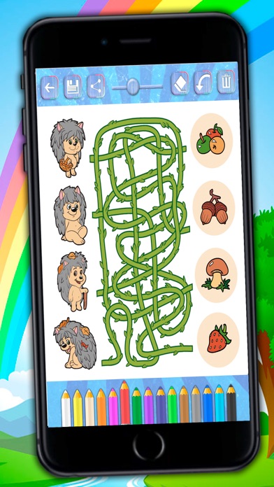Mazes – logic games for children screenshot 1