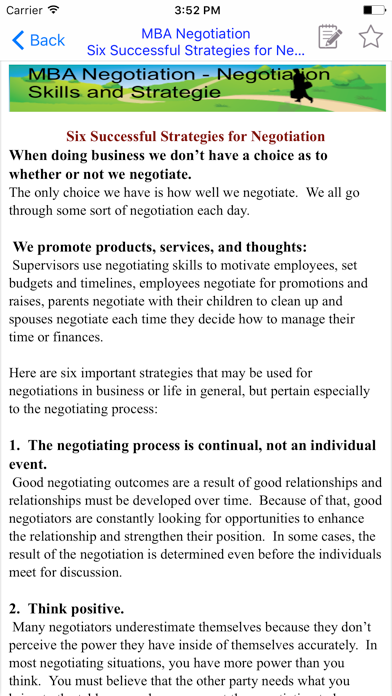 MBA Negotiation - screenshot 3