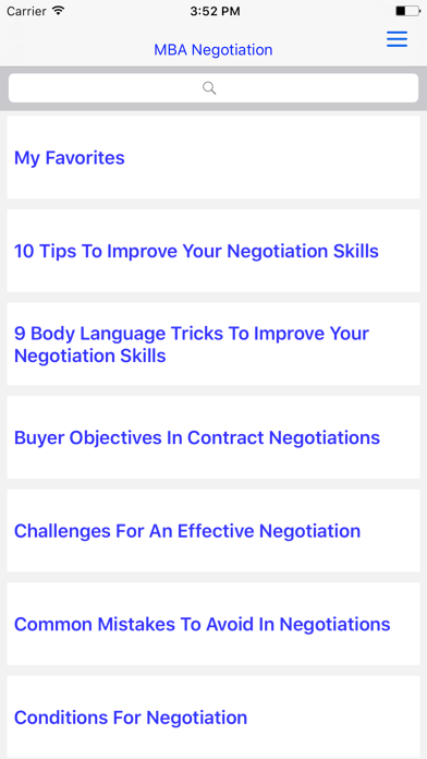 MBA Negotiation - screenshot 1