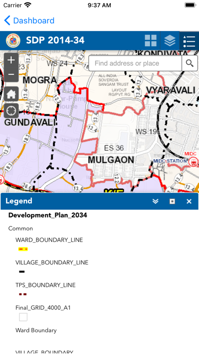 MCGM Development Plan screenshot 2