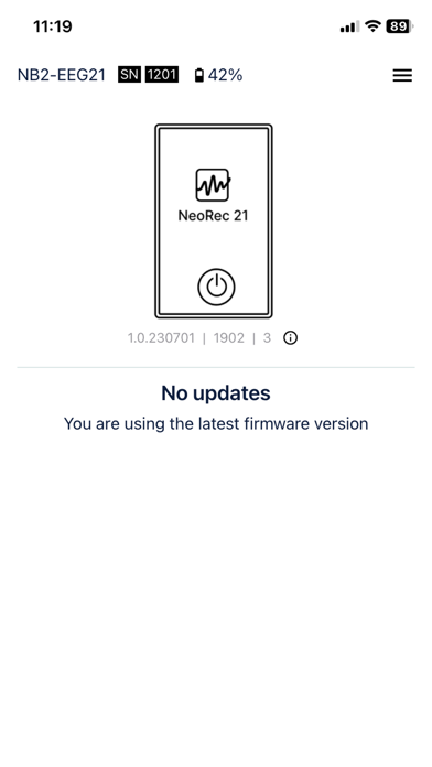 MCS BLEUpdater screenshot 1