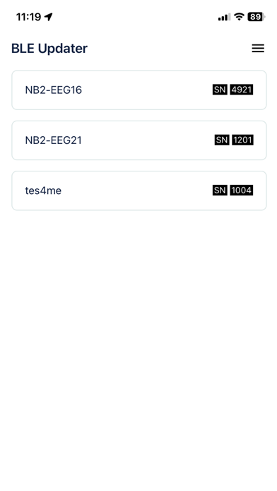 MCS BLEUpdater screenshot 2