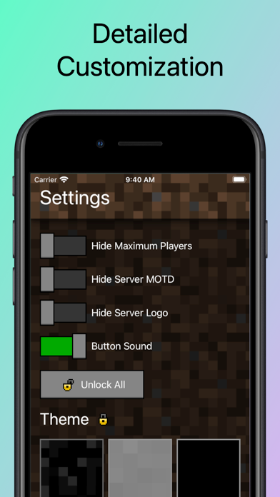MCSS (Minecraft Server Status) screenshot 2