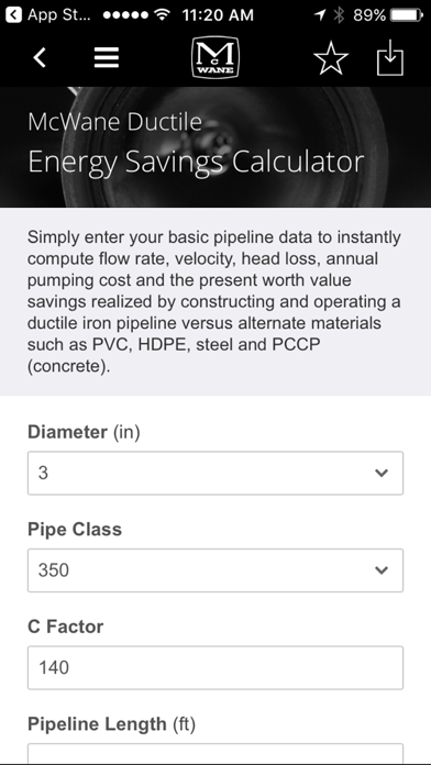 McWane Pocket Engineer v2 screenshot 2