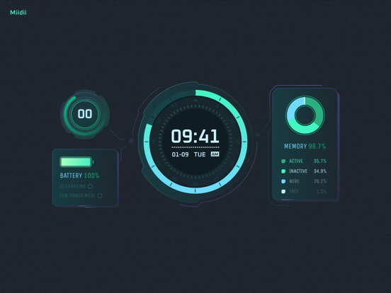MD Clock - Flip Clock screenshot 3