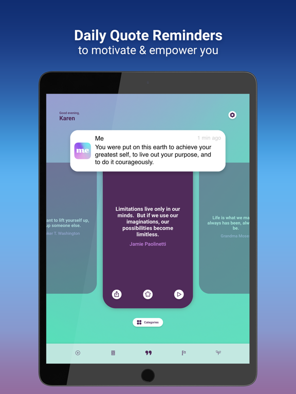 Me: Motivation & Wellness screenshot 7