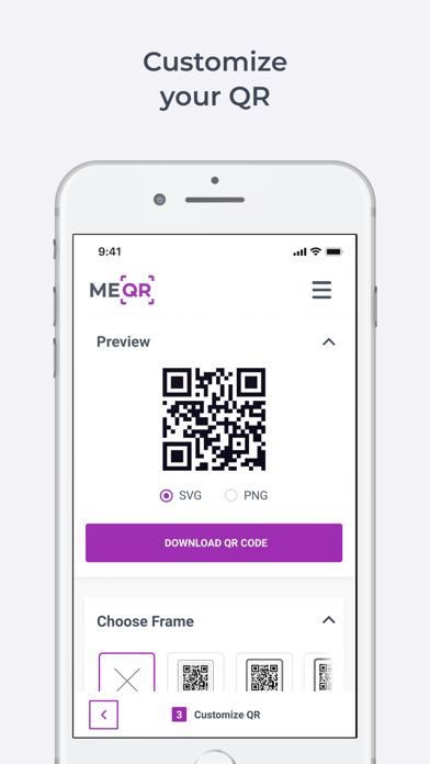 Me QR - QR Code Generator screenshot 1