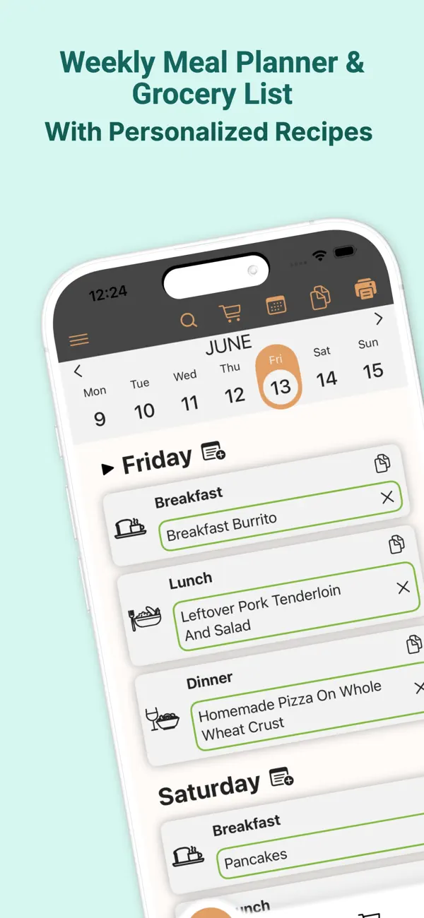 Meal Planner & Grocery List screenshot 6
