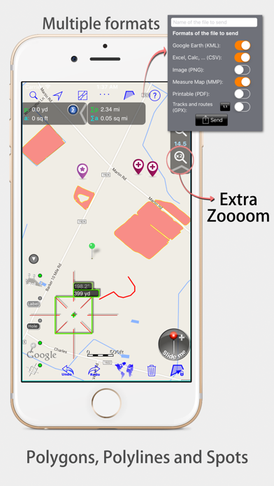 Measure Map Pro screenshot 2