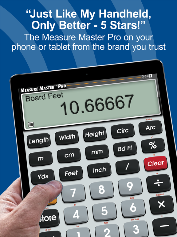 Measure Master Pro Calculator screenshot 3