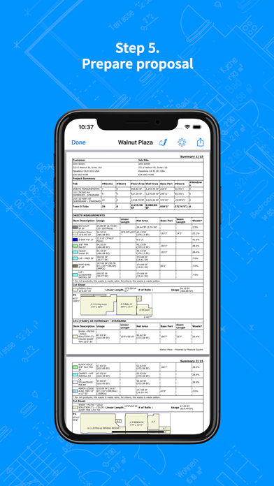 MeasureSquare Mobile screenshot 1