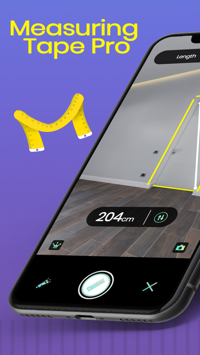 Measuring Tape Ruler Pro App screenshot 4