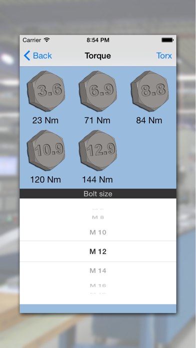MechTab screenshot 2