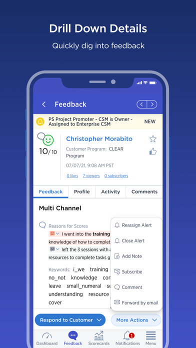 Medallia Mobile 3 screenshot 4