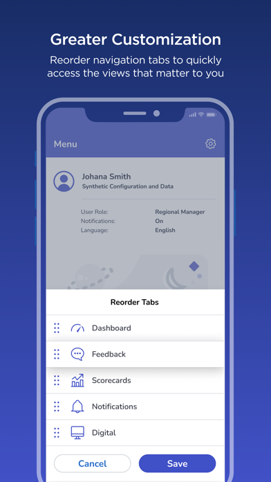 Medallia Mobile 3 screenshot 1