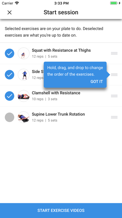 Medbridge GO for Patients screenshot 5