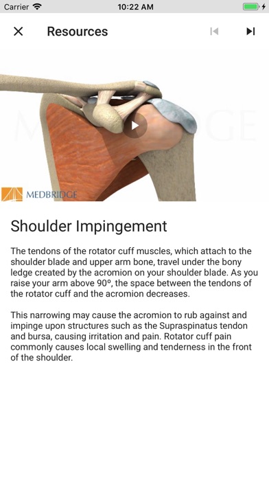 Medbridge GO for Patients screenshot 1