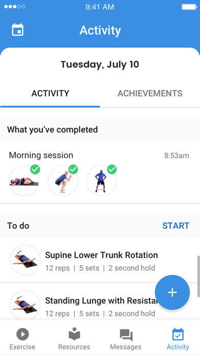 Medbridge GO for Patients screenshot 2