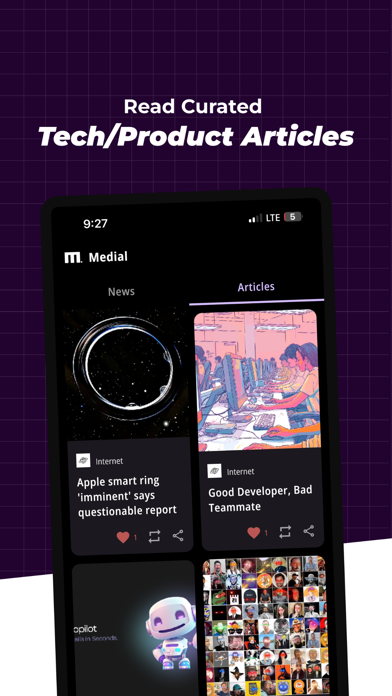 Medial - Startup News and Tech screenshot 2