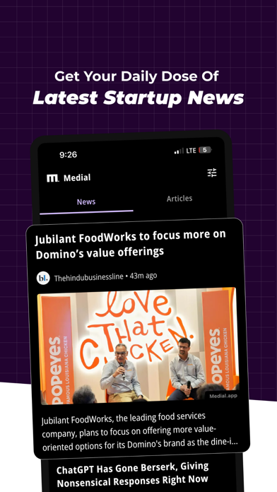 Medial - Startup News and Tech screenshot 3