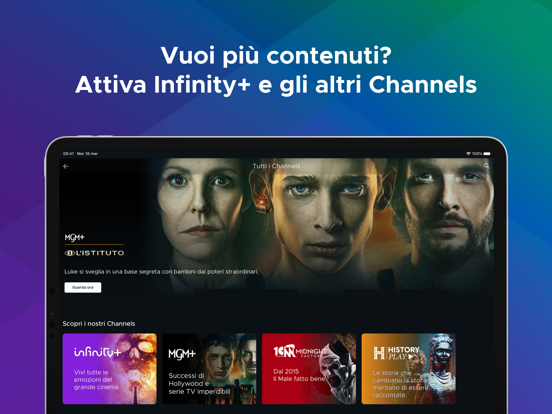 Mediaset Infinity Italia screenshot 2
