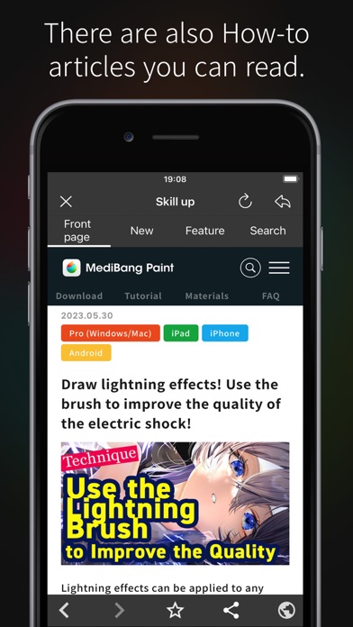 MediBang Paint for iPhone screenshot 1