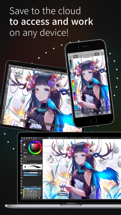 MediBang Paint for iPhone screenshot 3