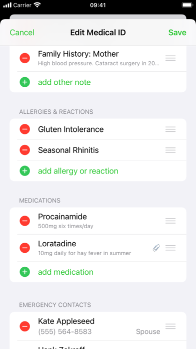 Medical ID Records screenshot 4