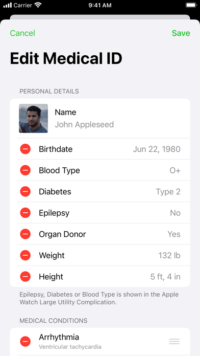 Medical ID Records screenshot 5
