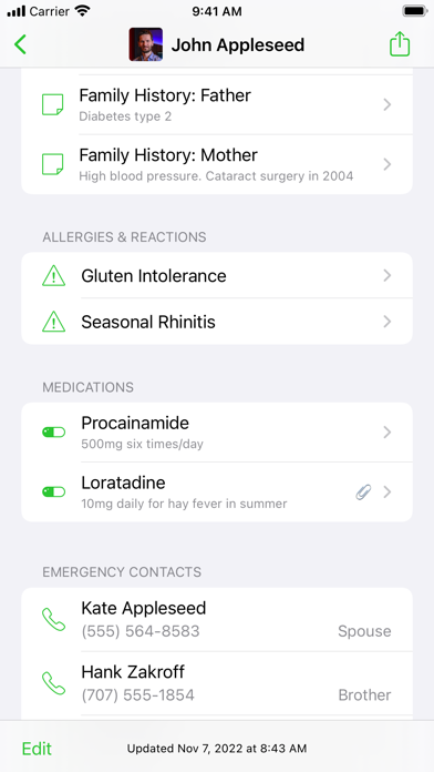 Medical ID Records screenshot 6