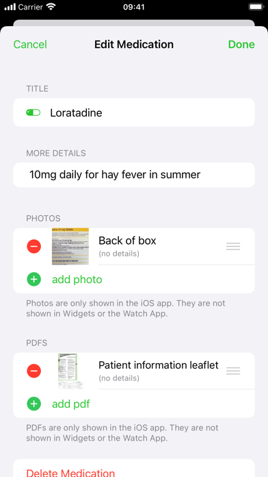Medical ID Records screenshot 3