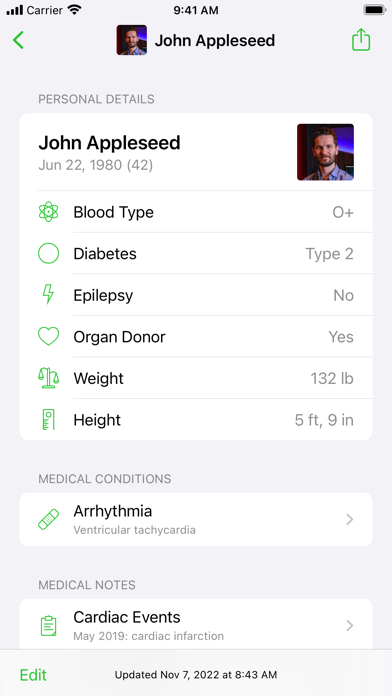 Medical ID Records screenshot 9