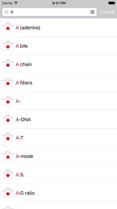 Medical Terminology - Offline screenshot 3