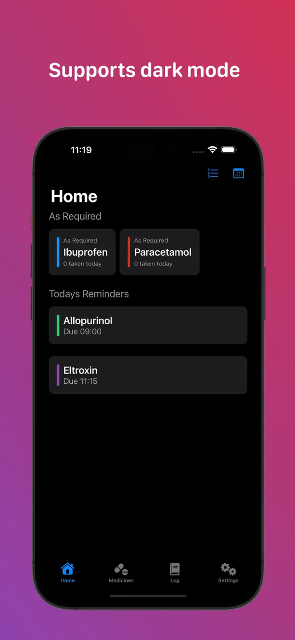 Medication tracker & reminders screenshot 3
