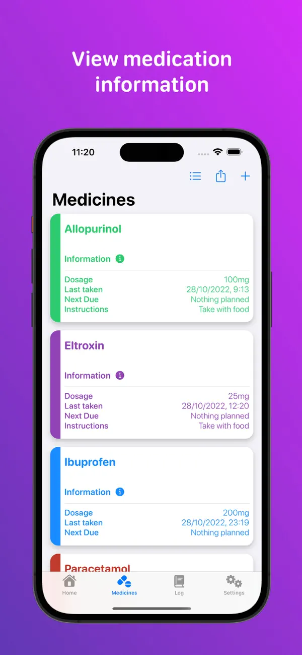 Medication tracker & reminders screenshot 1