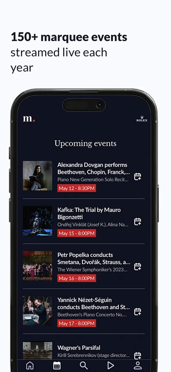 medici.tv: classical music screenshot 3