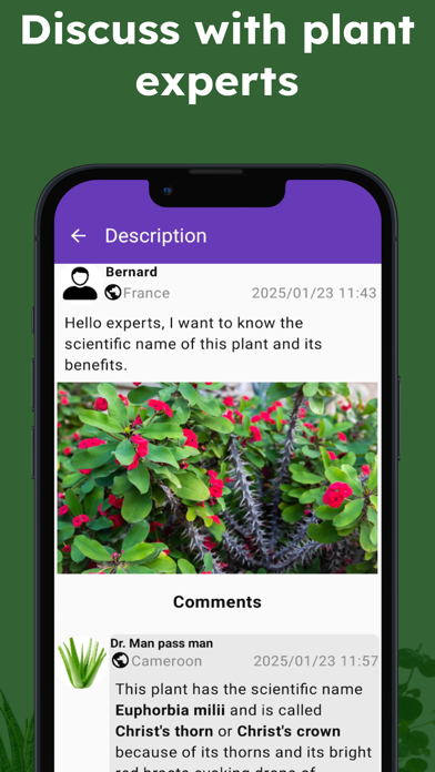 Medicinal herbs identification screenshot 1