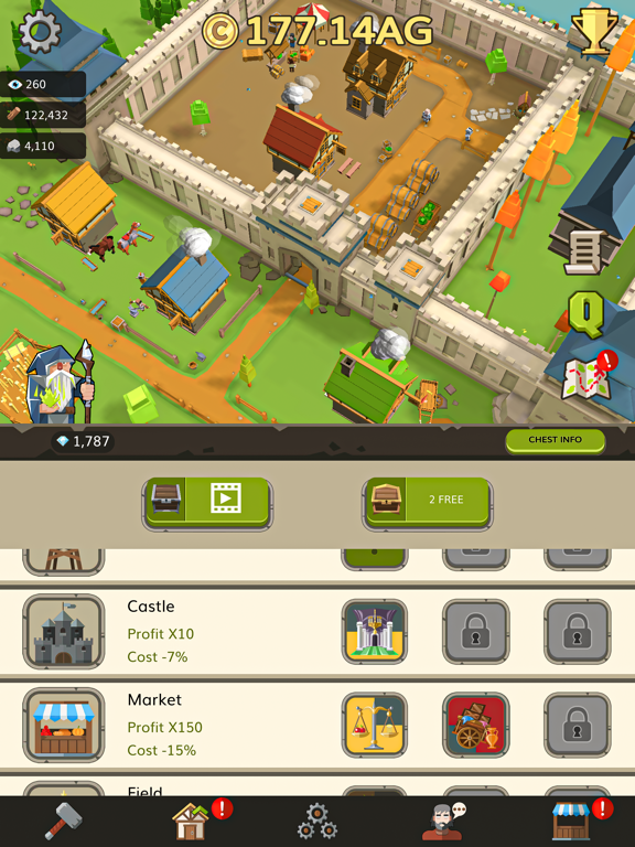 Medieval: Idle Tycoon Clicker screenshot 4