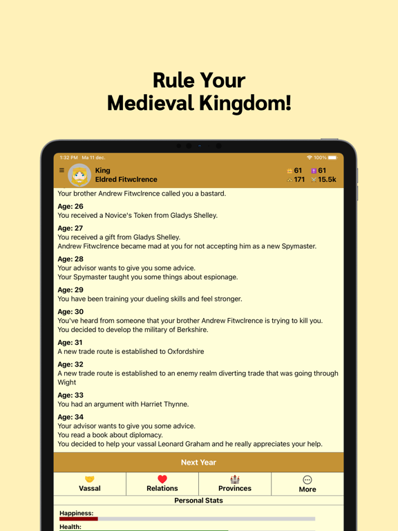 Medieval Life - Life Simulator screenshot 10