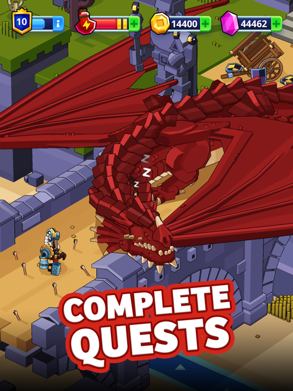 Medieval Merge: Dragon Games screenshot 8
